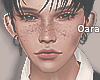 R. Lashes + freckles I