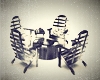 Winter Chairs Fire