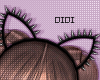 !!D Spike Cat Ears Grey