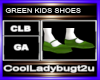 GREEN KIDS SHOES