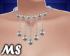 MS Glamour Necklac Silve