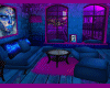 Neon Blue Room