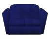 Navy blue couch