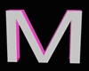 3D Colorful Letter M
