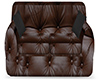 Brn Leather Couch