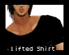 [B] Black Lifted Shirt