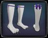 Rabbit Feet Boots Purple