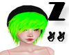 z ZOEY Lime w/Beanie