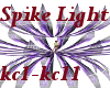 Purple/black flowerlight