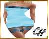 CK-Chrys Blue  Dress