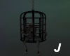 J~Castle Caged Skeleton
