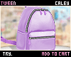 #. Purple Backpack