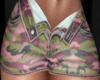 Camo Shorts Pink