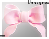 Little pink bow.