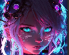 Neon Girl Poster