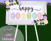 Happy Easter  Easel