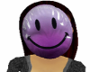 Purple Smiley Mask