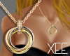 X~ Ring Necklace