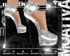 high heel glitter glam