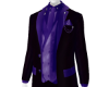 Dark purple suit