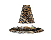 leopard  fireplace