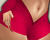 Bubble Shorts Red DRV