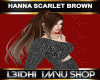 Hanna Scarlet brown