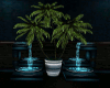 Satin Palm Fountain