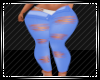 Lt Blue Ripped Jeans RLL