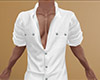 White Denim Shirt (M)