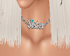 Sister aqua necklace