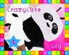 !L PandaPillar Toy  M/F