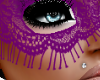 Lace Purple Mask