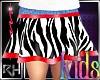 [R] Zebra skirt