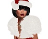 Santa Wife Fur shoulders