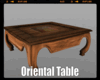*Oriental Table