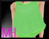 *MH* Lime Layered Top
