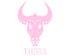 Taurus Headsign Pink