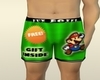 Green Free Gift Boxers 