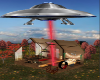 Ufo shot our house apart
