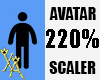 Chr Avatar Scaler 220%