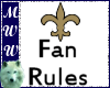 Saints Fan Rules
