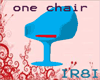 One chair yellow