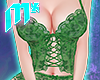 M* Shamrock Corset