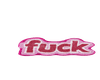 F*CK ruggy rug in PINKKK