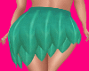 Verdigris Feather Skirt