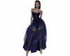 Gothic Gown Vamp Blue