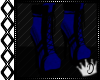 [] Blue Boots Heel