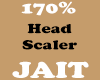 170% Head Scaler