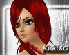 K red hair tifa